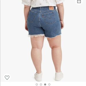 Levi denim shorts